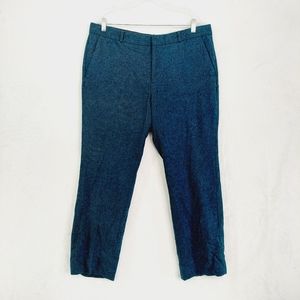 Banana Republic Ryan Curvy Fit Blue Business Casual Dress Pants P6678